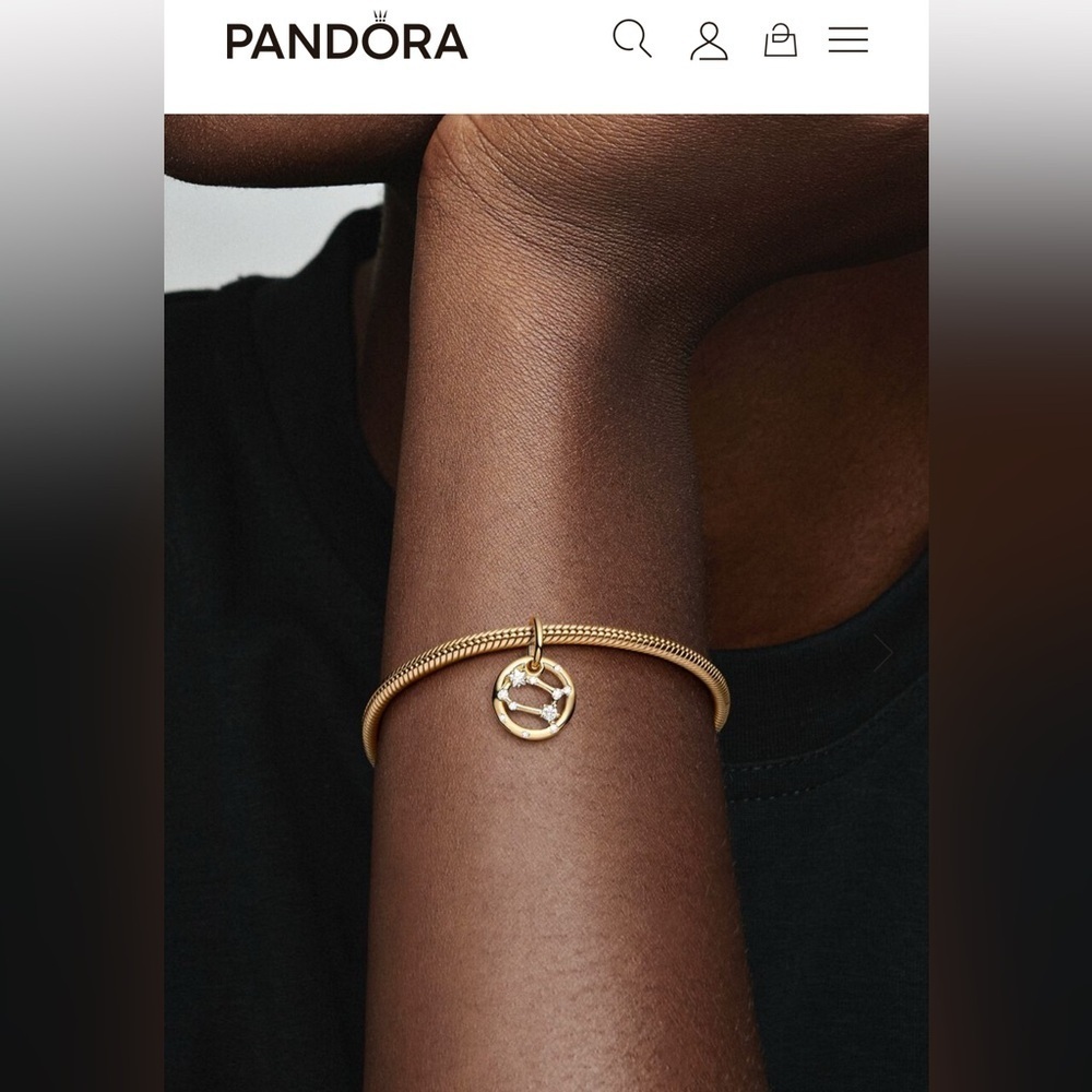 Pandora Gemini Zodiac Dangle Charm
14k gold plating - Picture 5 of 5